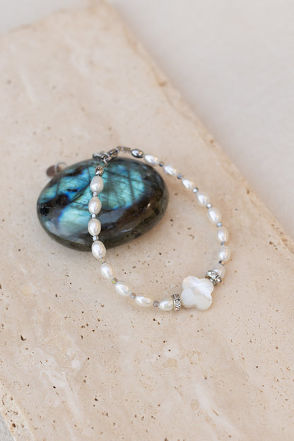 Bracelet Trèfle argent