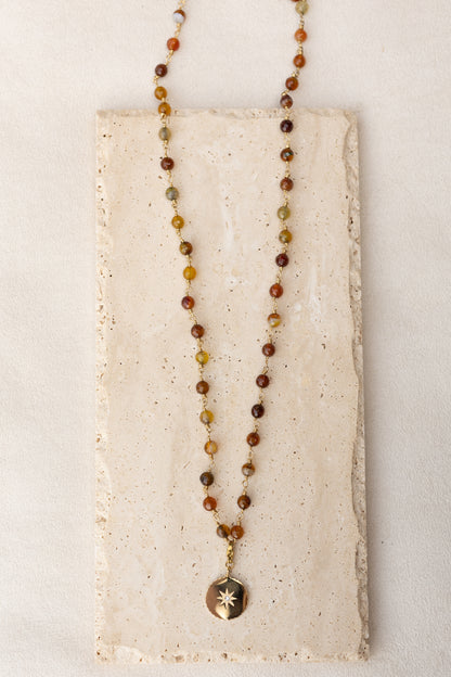 Sautoir Agate