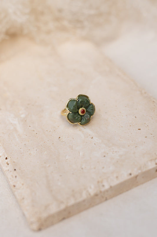 Bague Flore chrysocolle