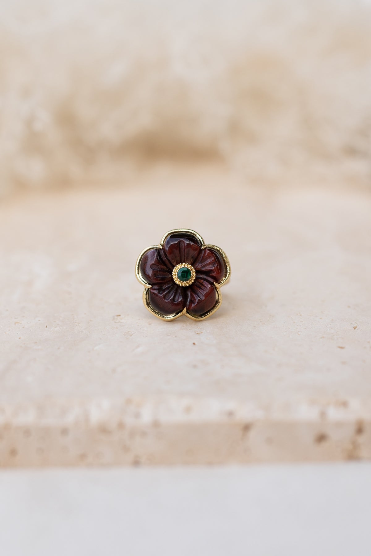 Bague Flore oeil du Taureau