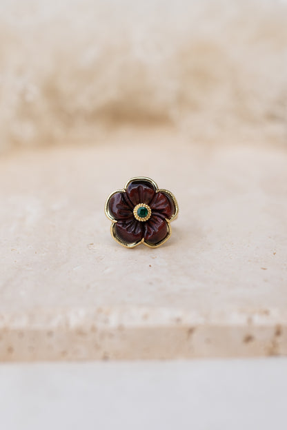 Bague Flore oeil du Taureau