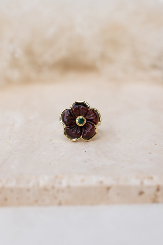 Bague Flore oeil du Taureau