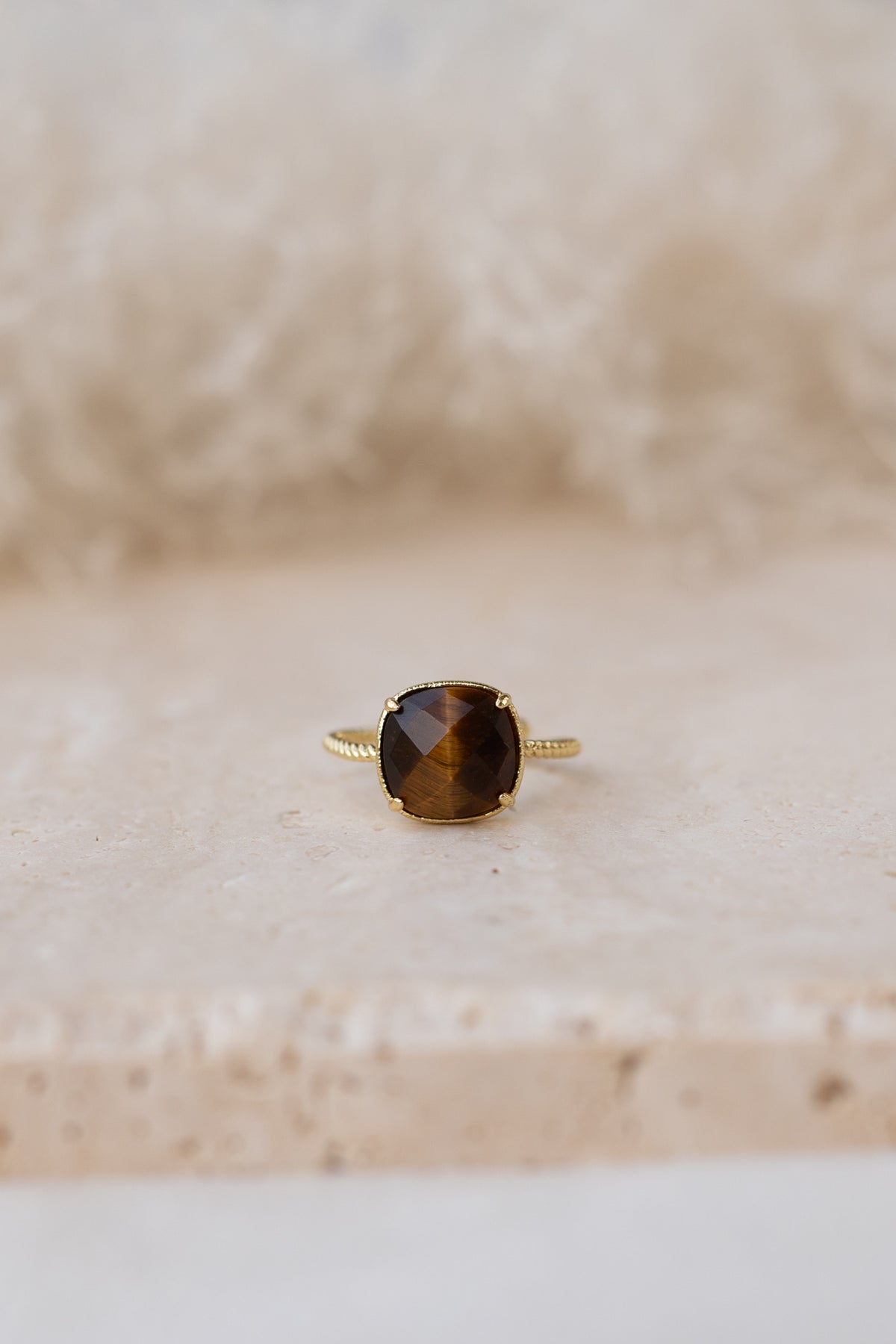 Bague Lilu oeil du tigre