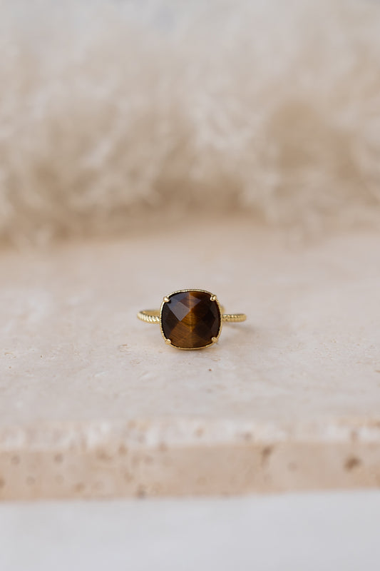 Bague Lilu oeil du tigre