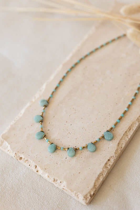 Collier Sophia Amazonite