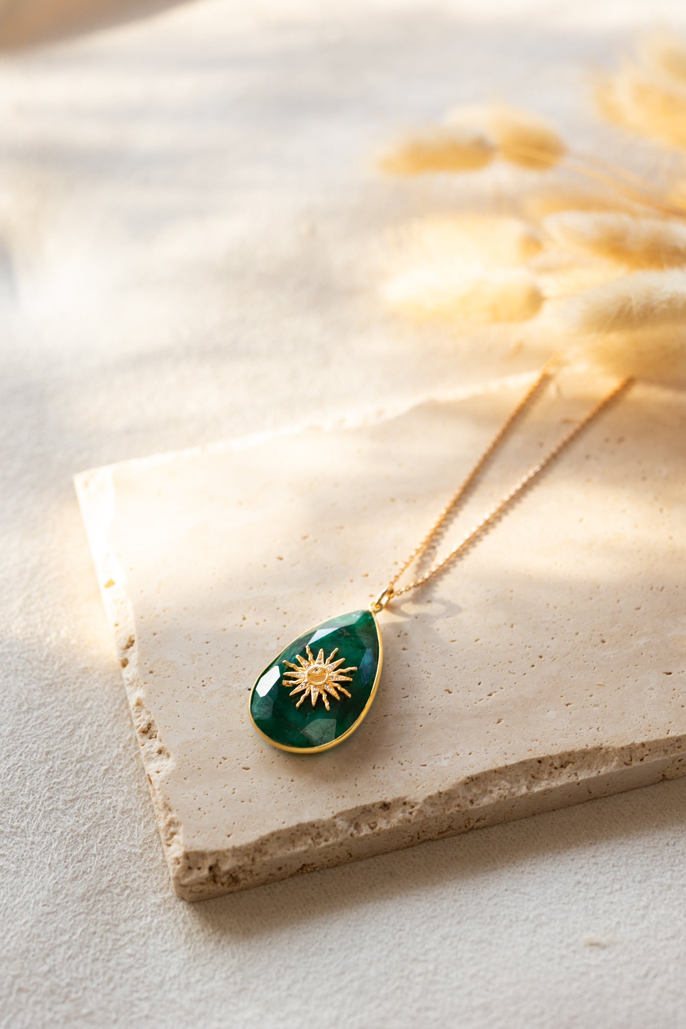 Collier Sun Malachite