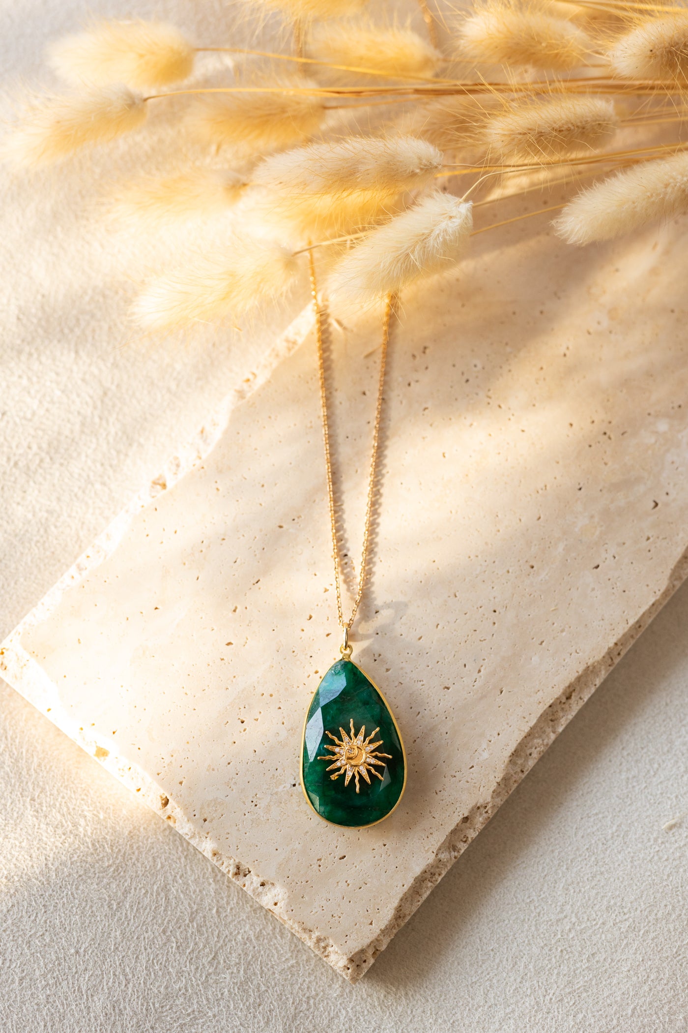 Collier Sun Malachite