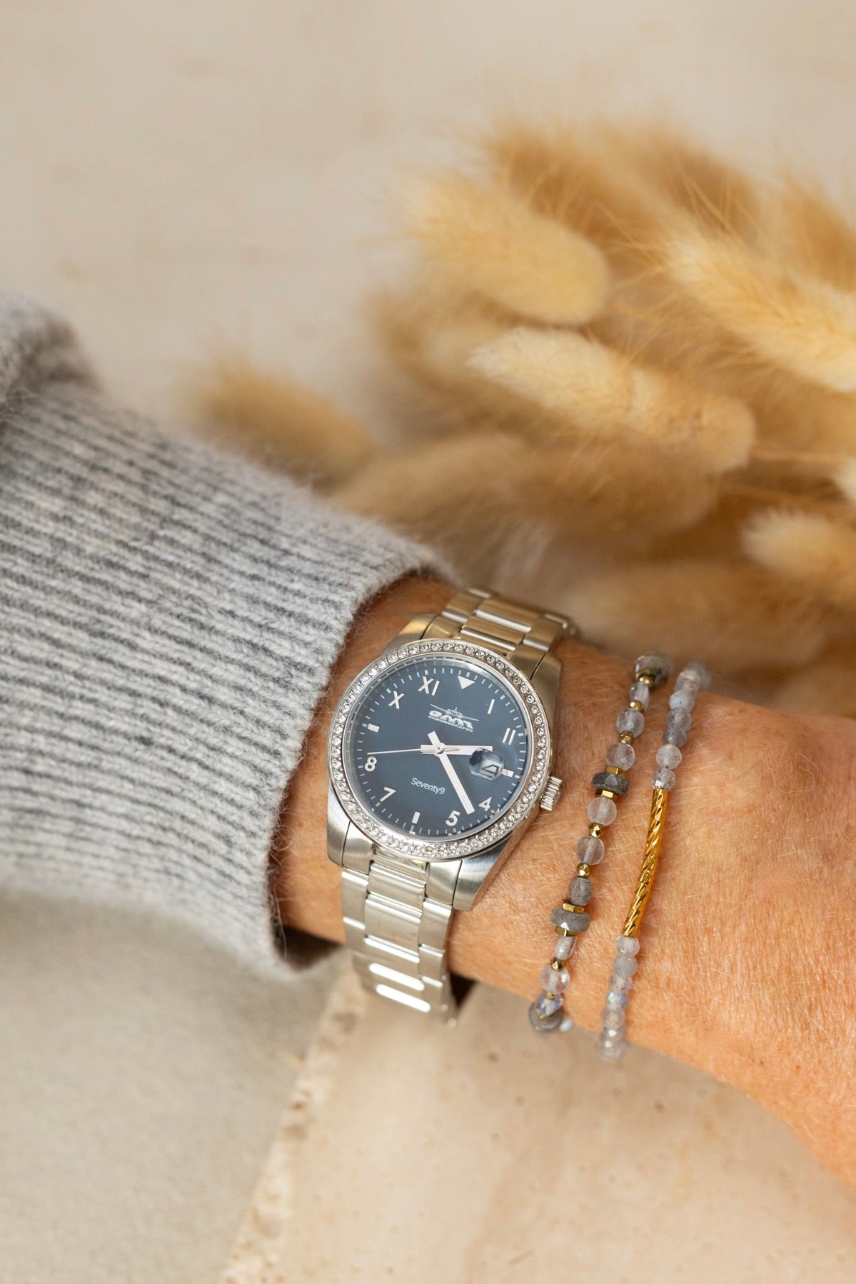 Bracelet pierre labradorite