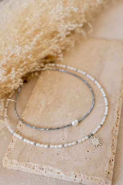 Collier Solane perles d'eau douce