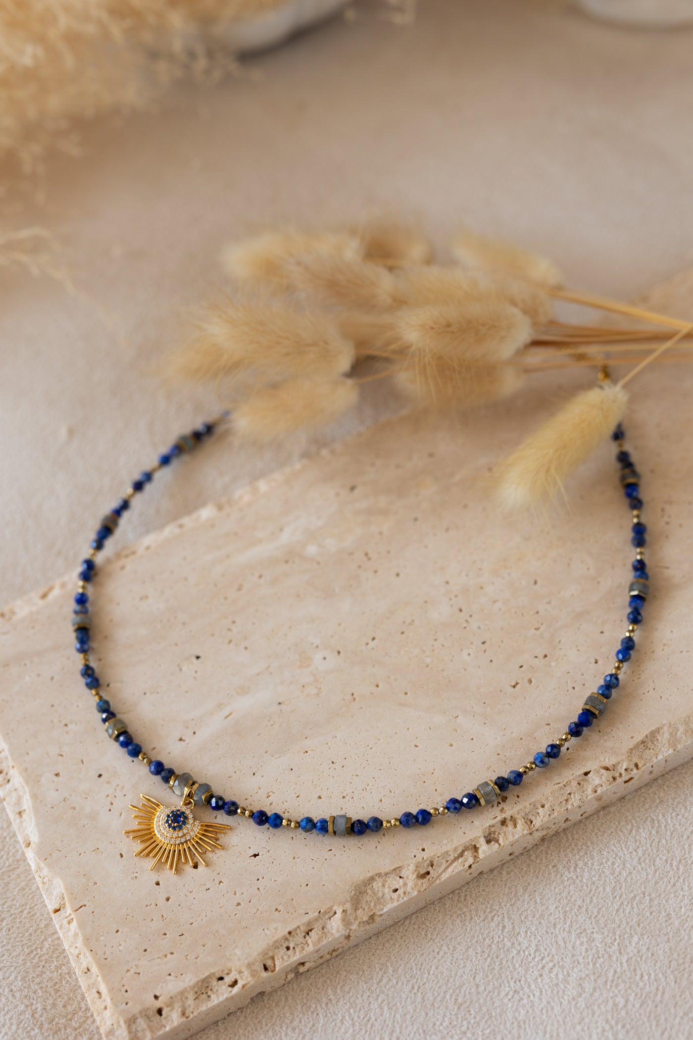 Collier Zénia Lapis-Lazuli