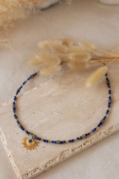 Collier Zénia Lapis-Lazuli