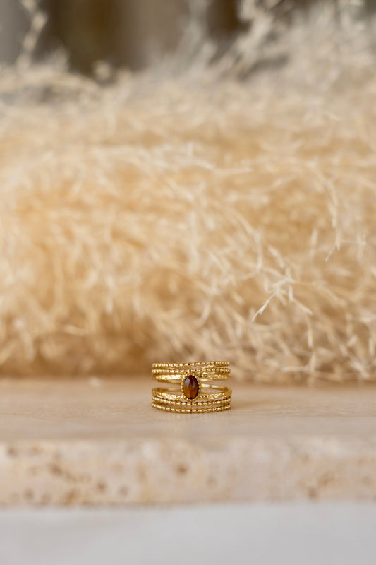 Bague Mayla oeil du tigre