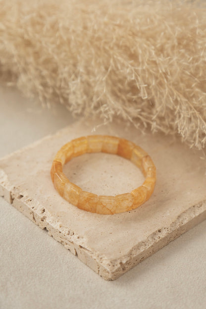 Bracelet  élastique Gemme Citrine