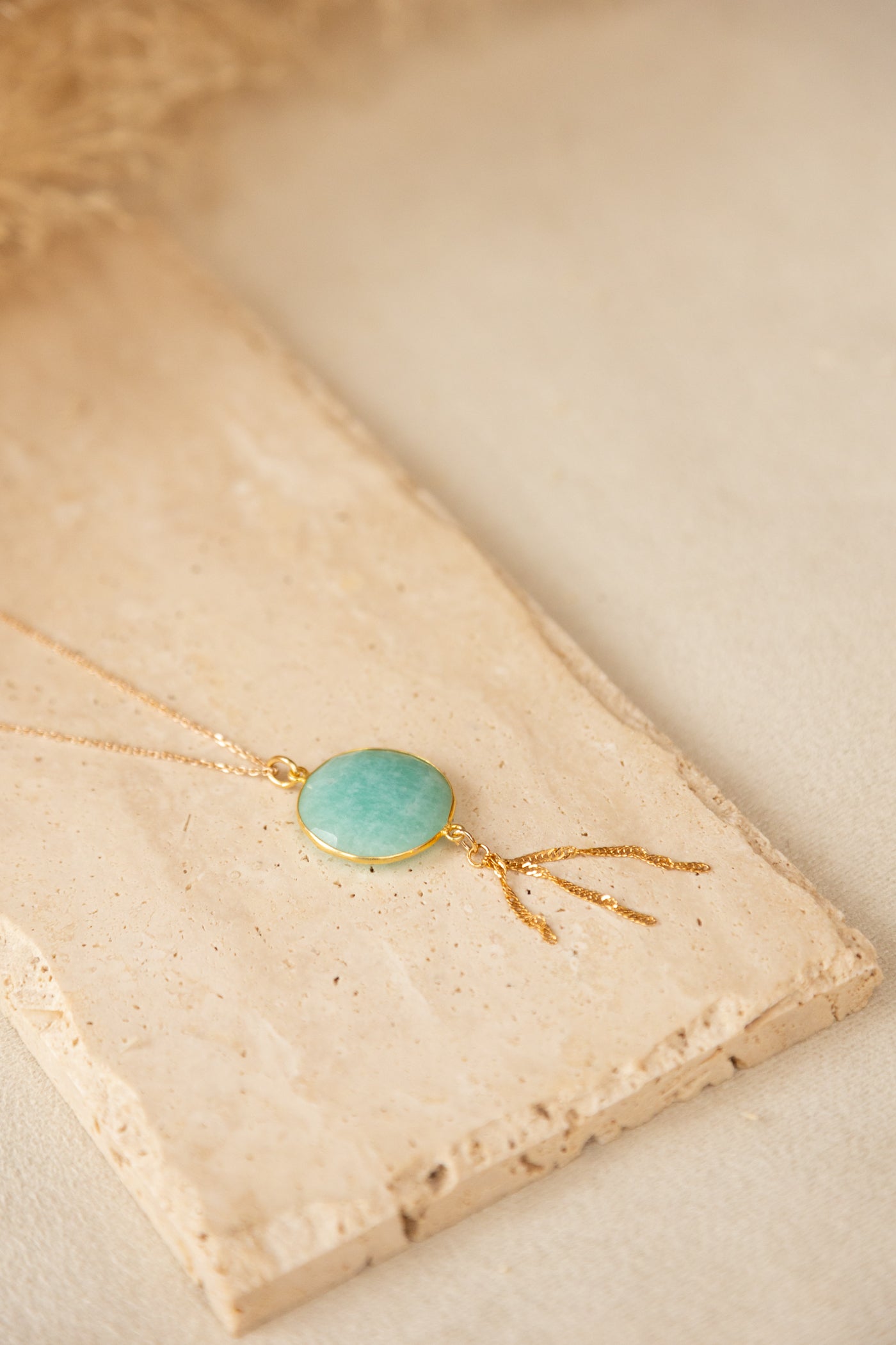 Collier Sélène amazonite