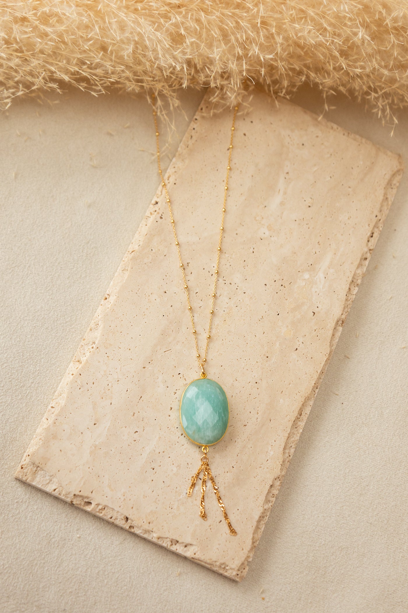 Collier Atlas amazonite