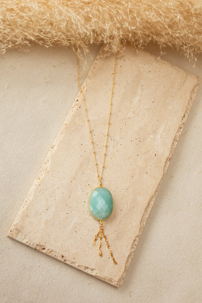 Collier Atlas amazonite
