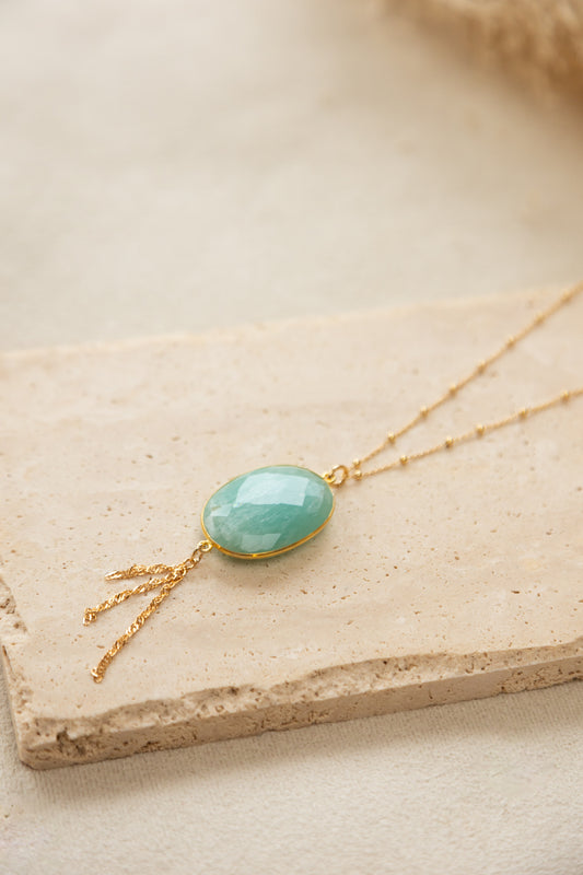 Collier Atlas amazonite
