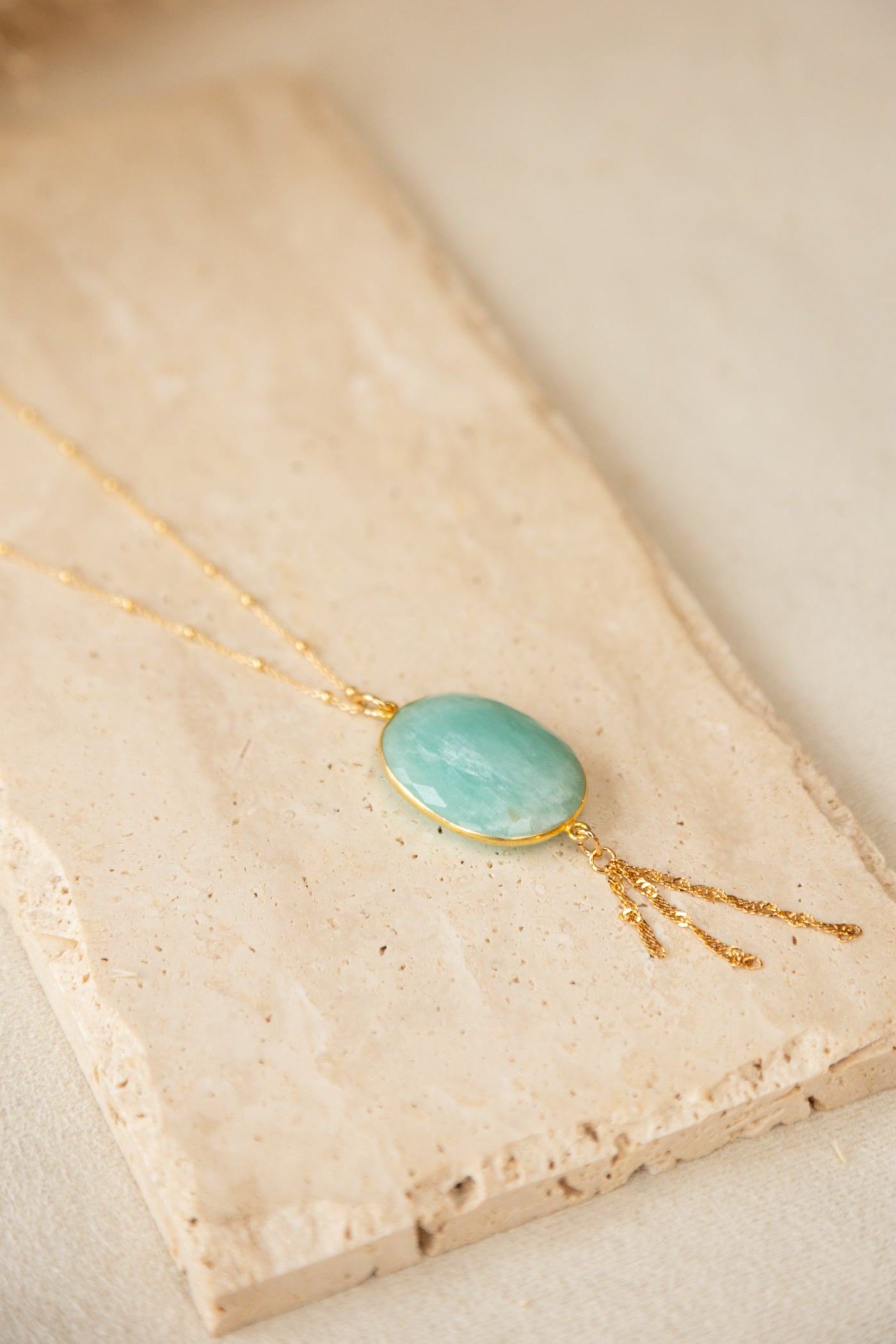 Collier Atlas amazonite