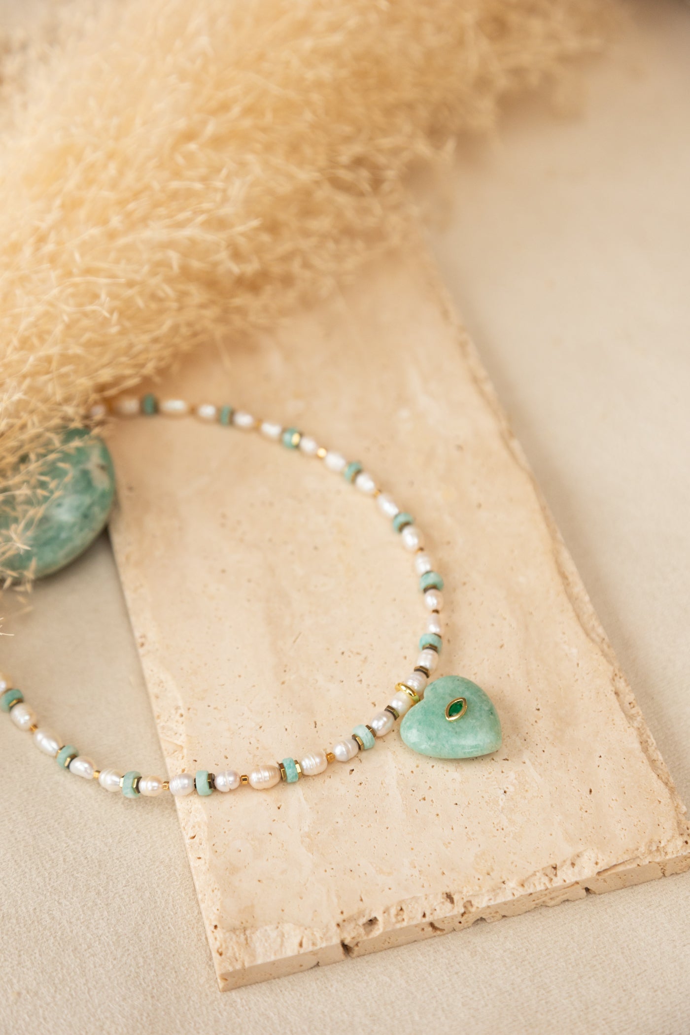 Collie Love Amazonite perles