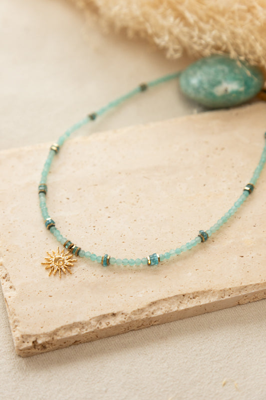 Collier Solane Amazonite