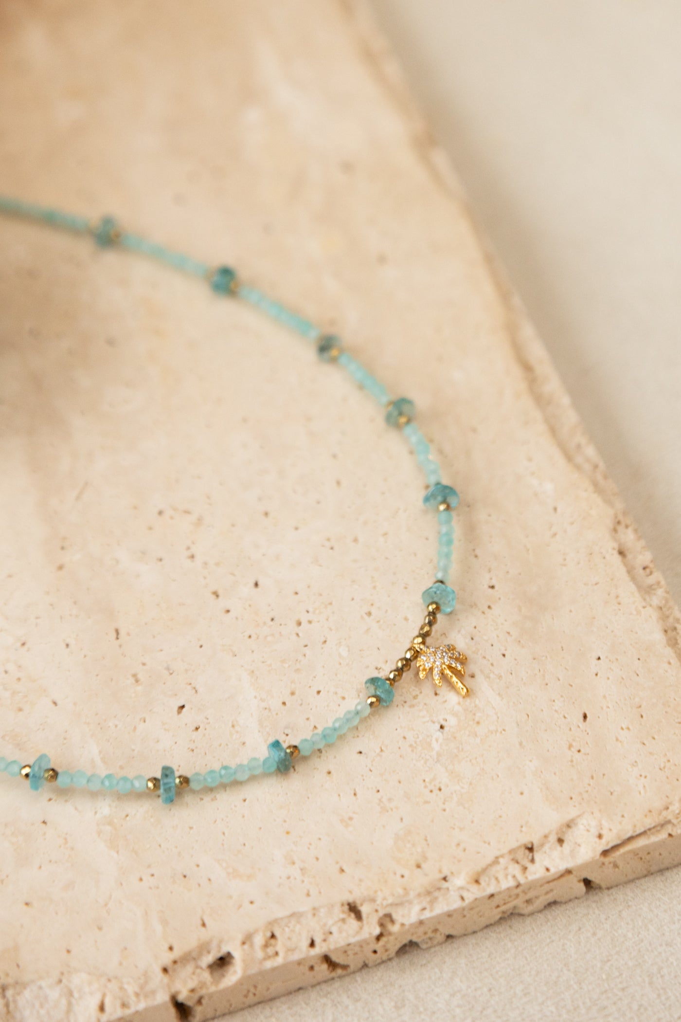 Collier Palmier amazonite