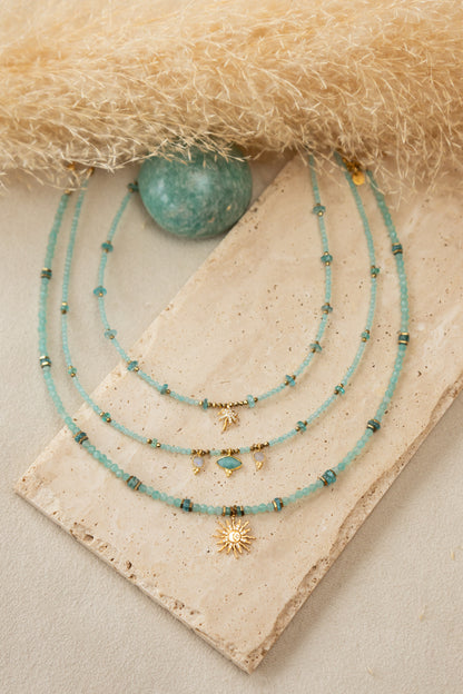 Collier Solane amazonite