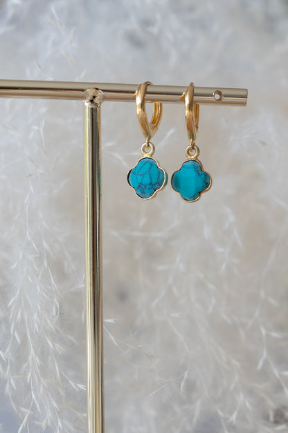 Boucles d'oreilles Chance Turquoise