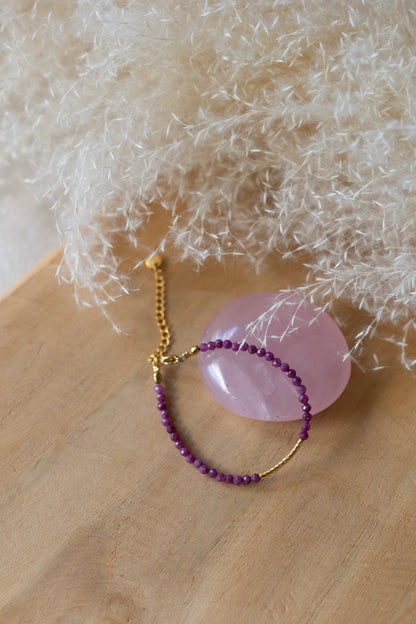 Bracelet Lou pierre de Rubis