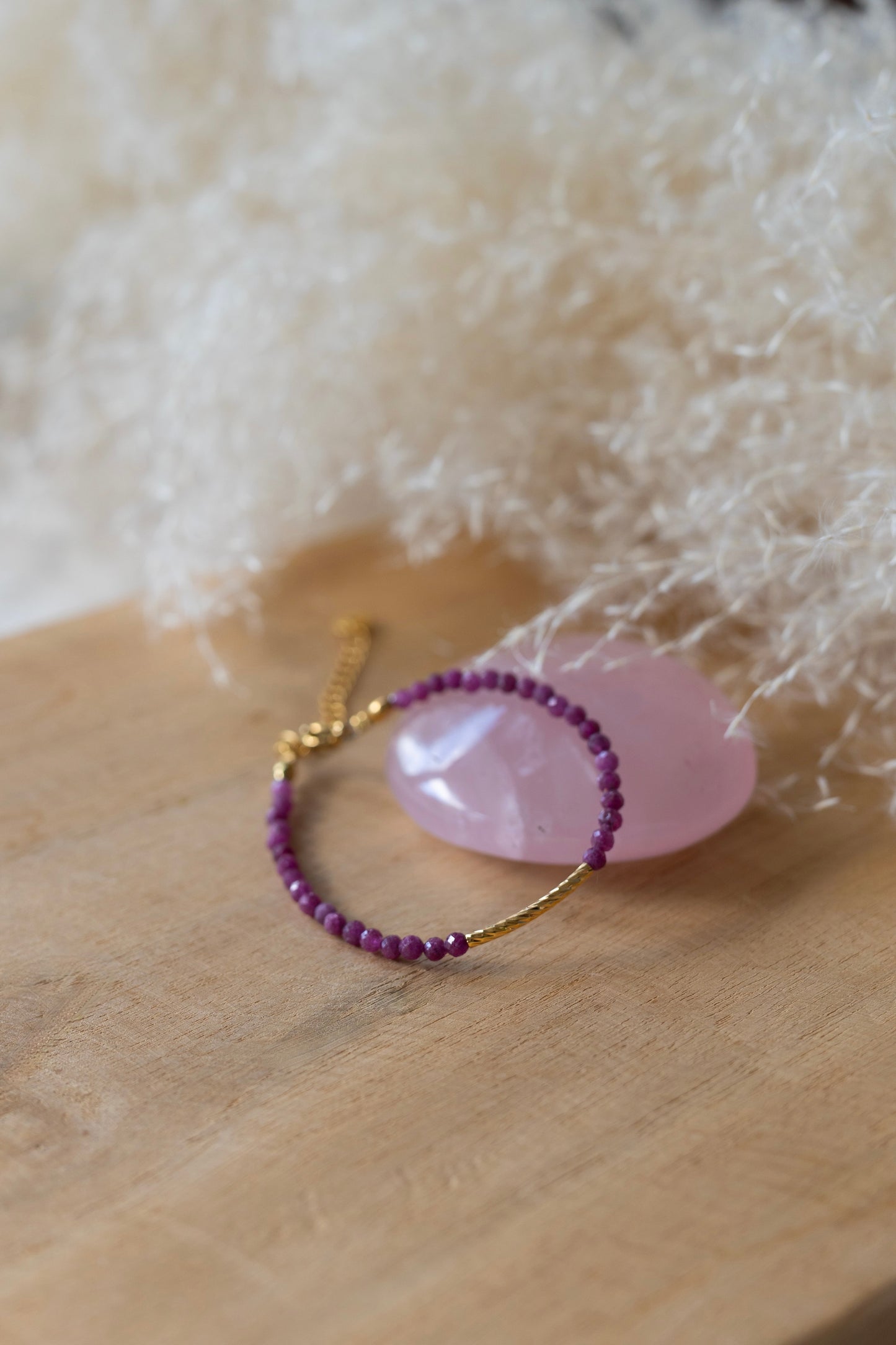Bracelet Lou pierre de Rubis