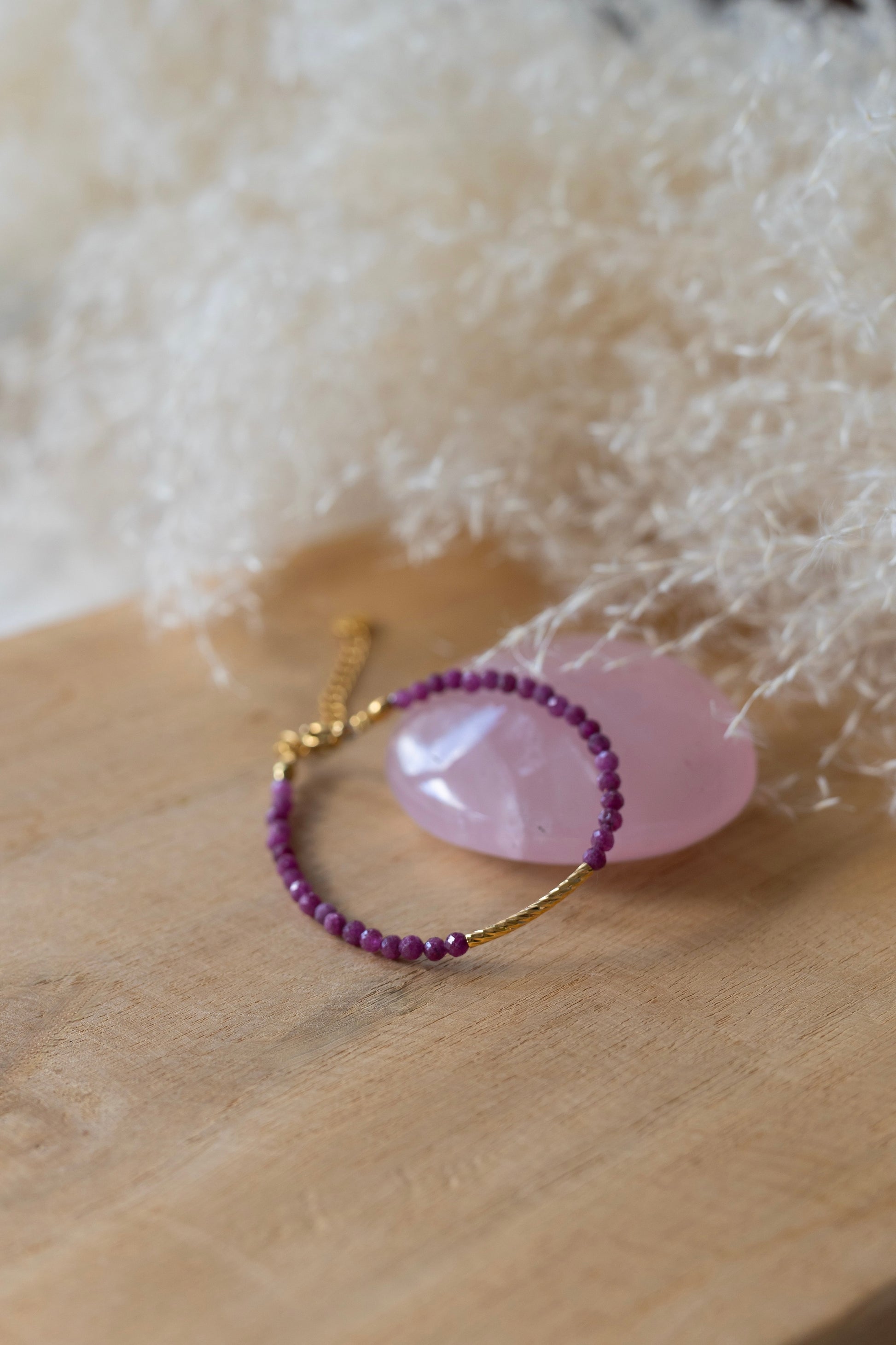 Bracelet Lou pierre de Rubis