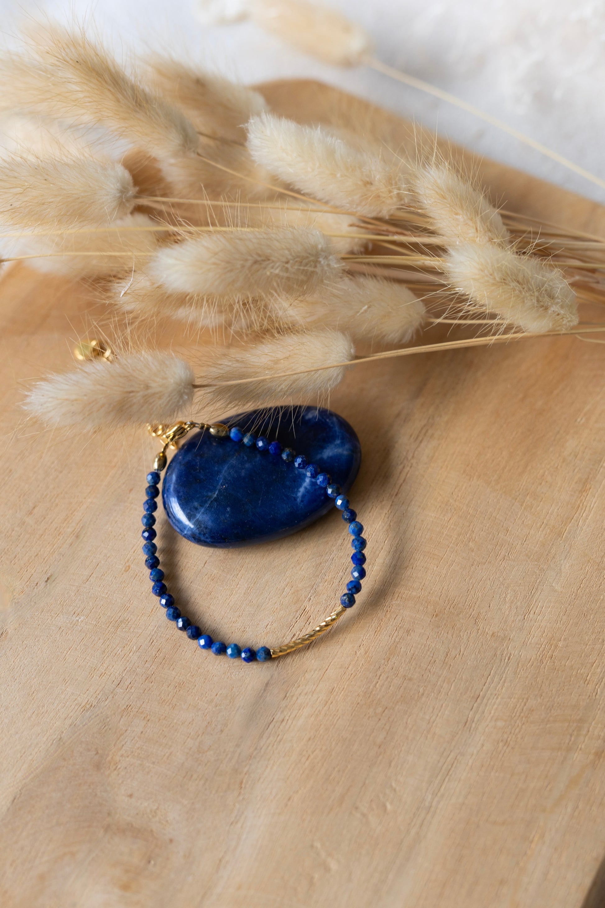 Bracelet Lou pierre de Lapis-Lazuli