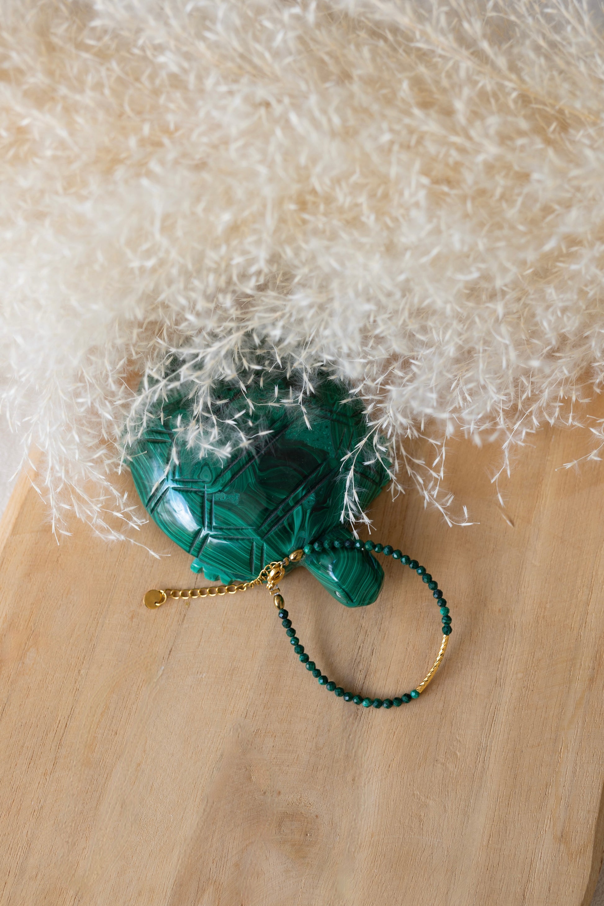 Bracelet Lou Malachite
