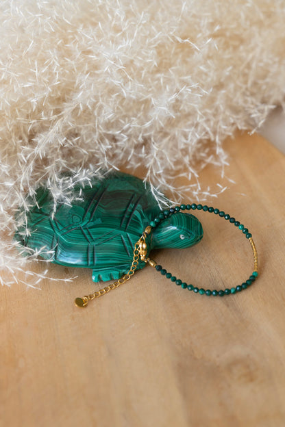 Bracelet Lou Malachite