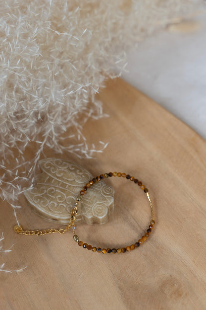Bracelet Lou pierre oeil du tigre