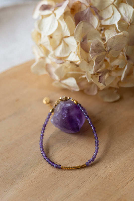 Bracelet Lou Améthiste