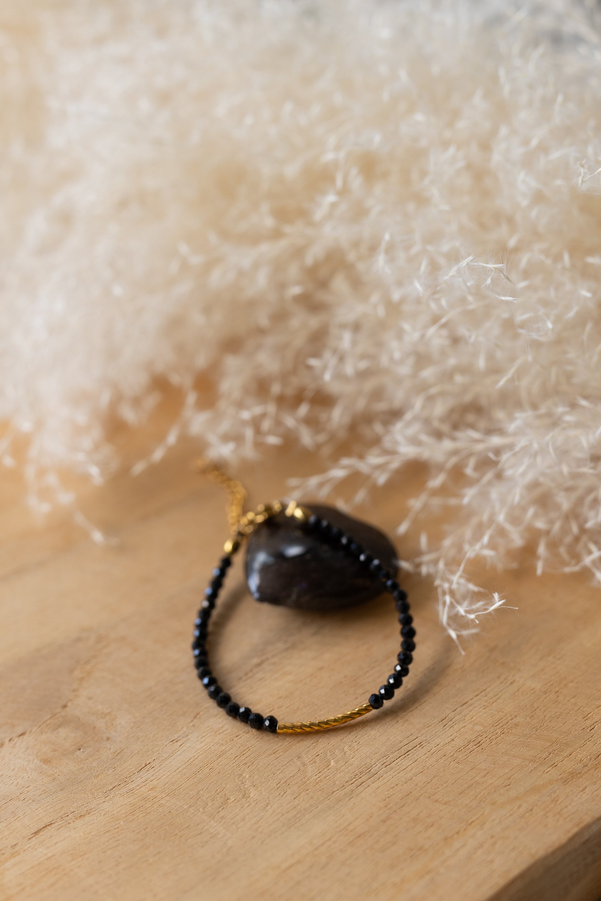 Bracelet Lou Onyx noir