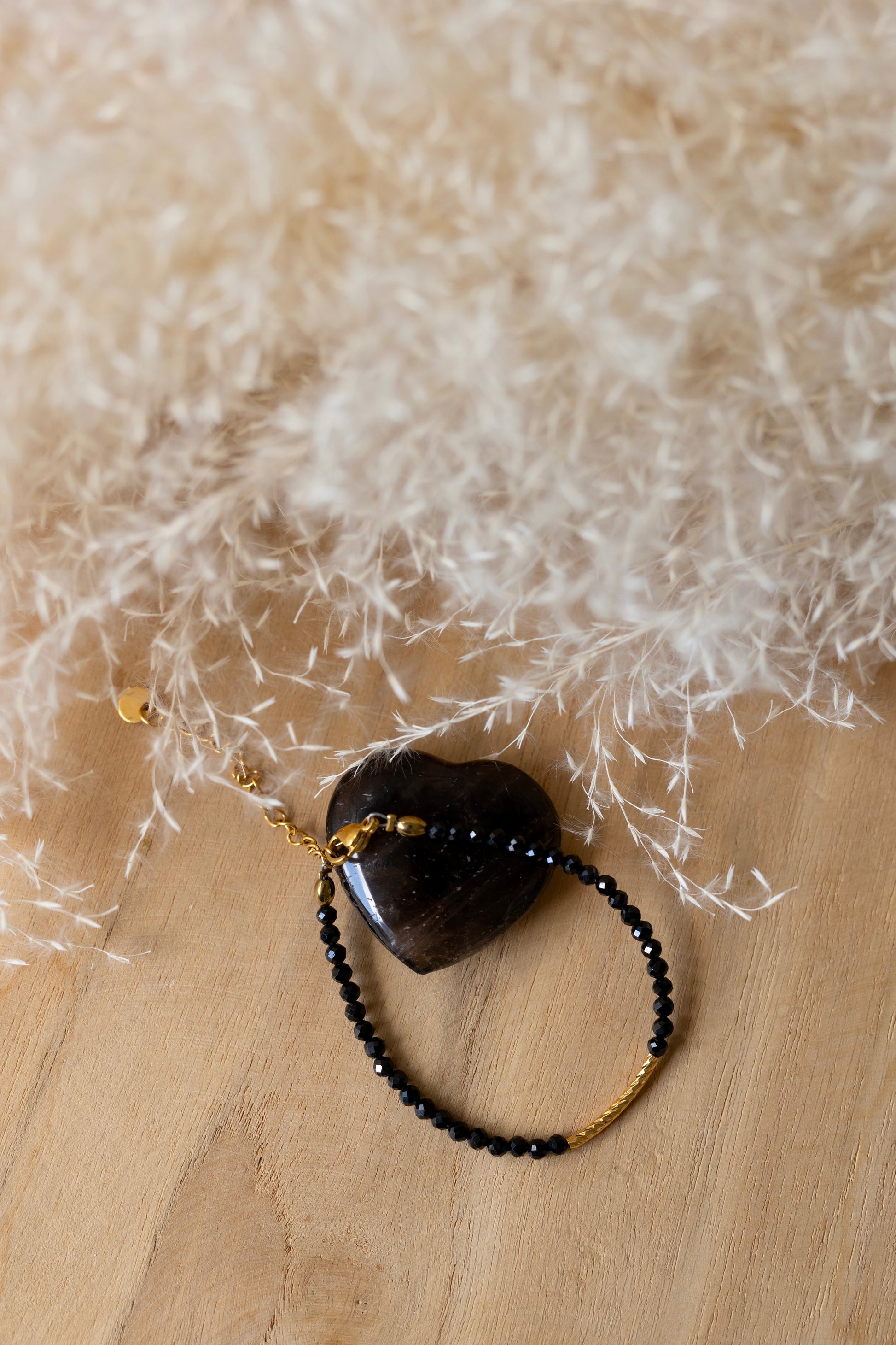 Bracelet Lou Onyx noir