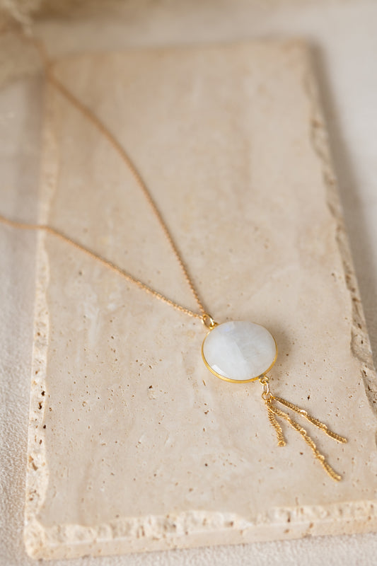 Collier Luna pierre de Lune