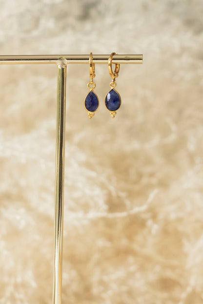 Boucles d'oreilles Milo Lapis-lazuli