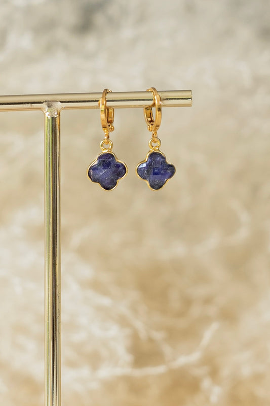 Boucles d'oreilles Chance Lapis-lazuli