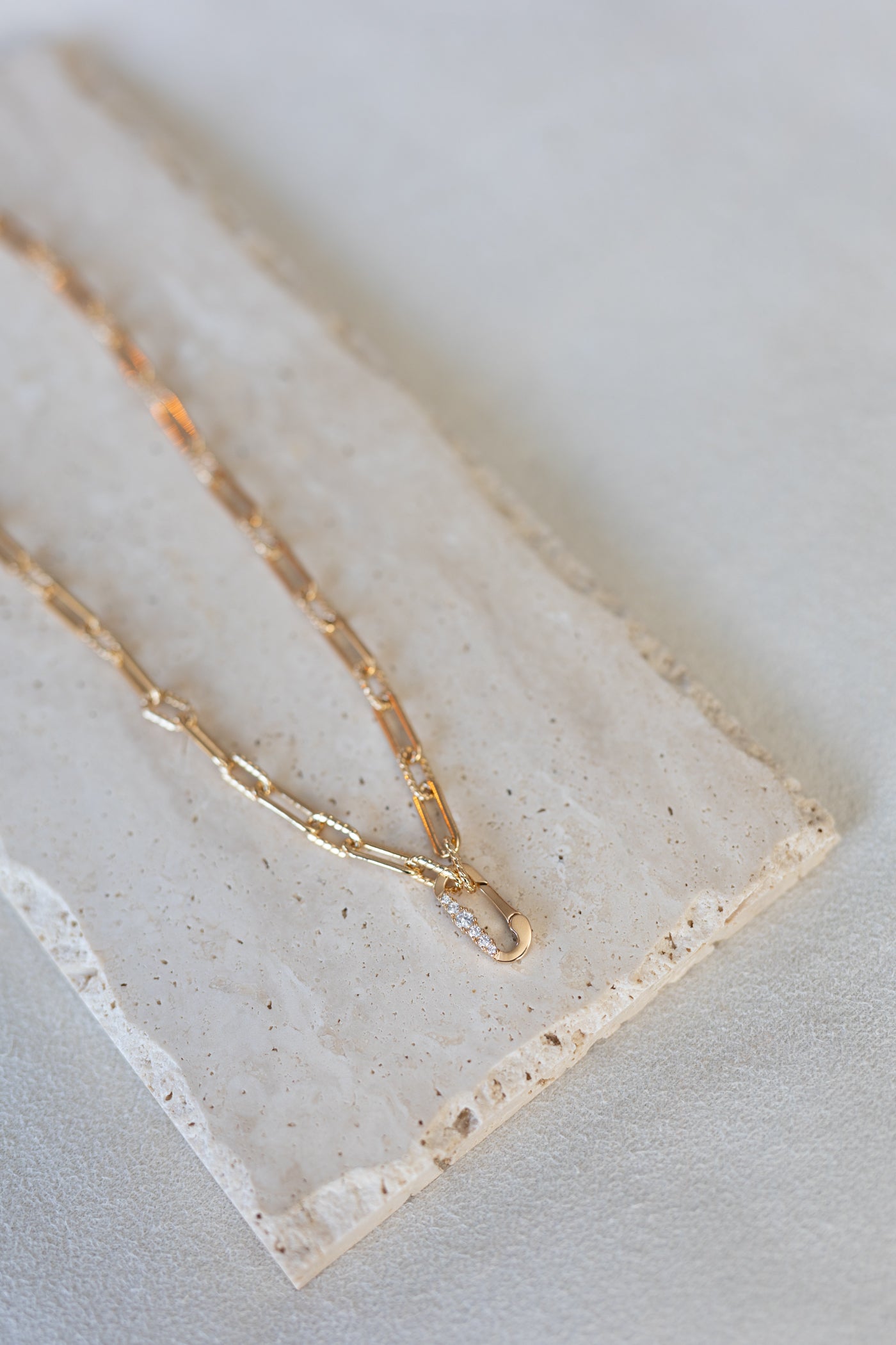 Collier chaîne Tally strass