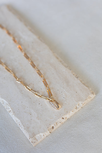 Collier chaîne Tally strass