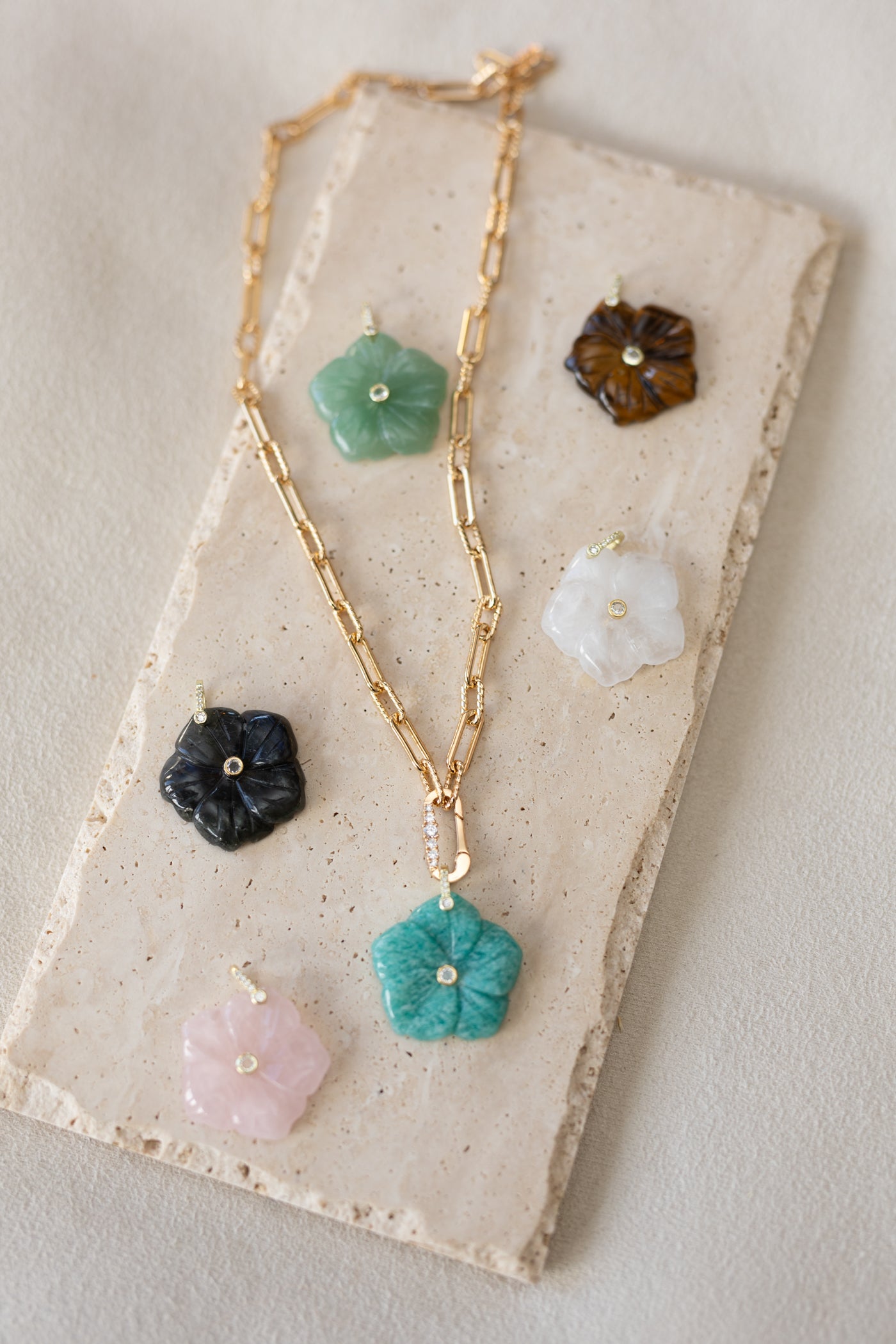 Collier Tally chaîne Strass