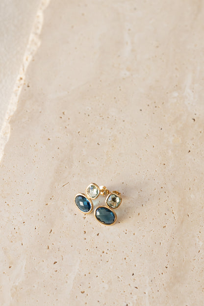Boucles d'oreilles Azur