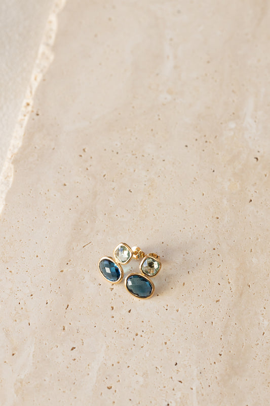 Boucles d'oreilles Azur