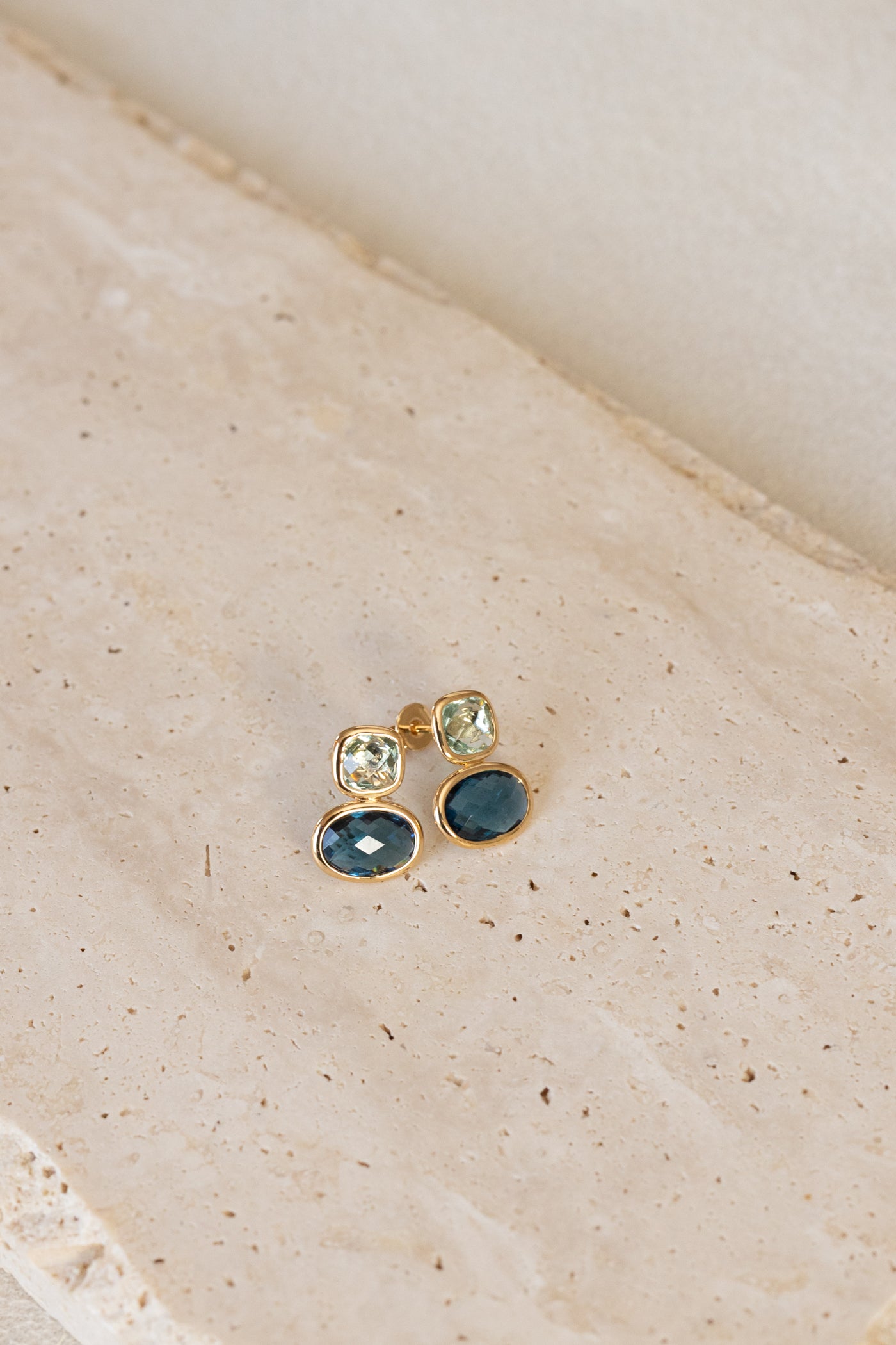 Boucles d'oreilles Azur