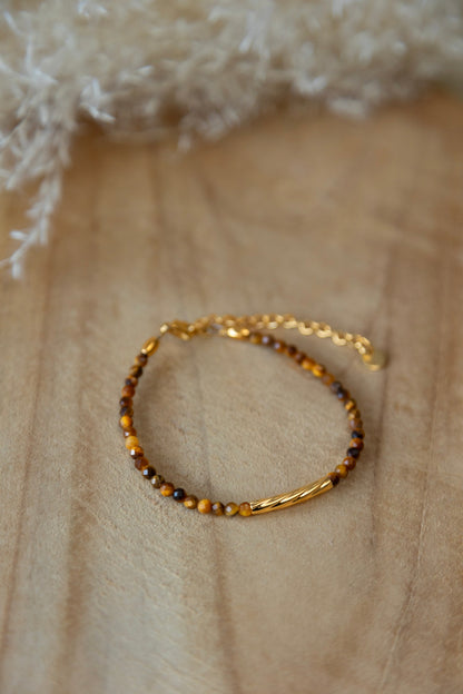 Bracelet Lou pierre oeil du tigre