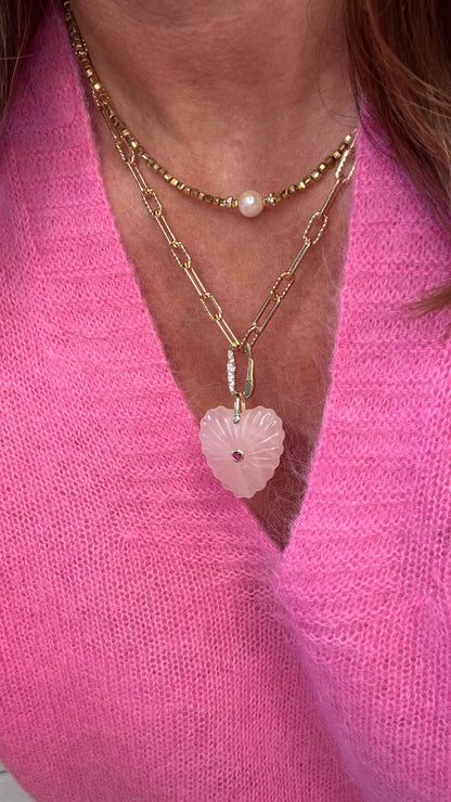 Collier chaîne Tally strass