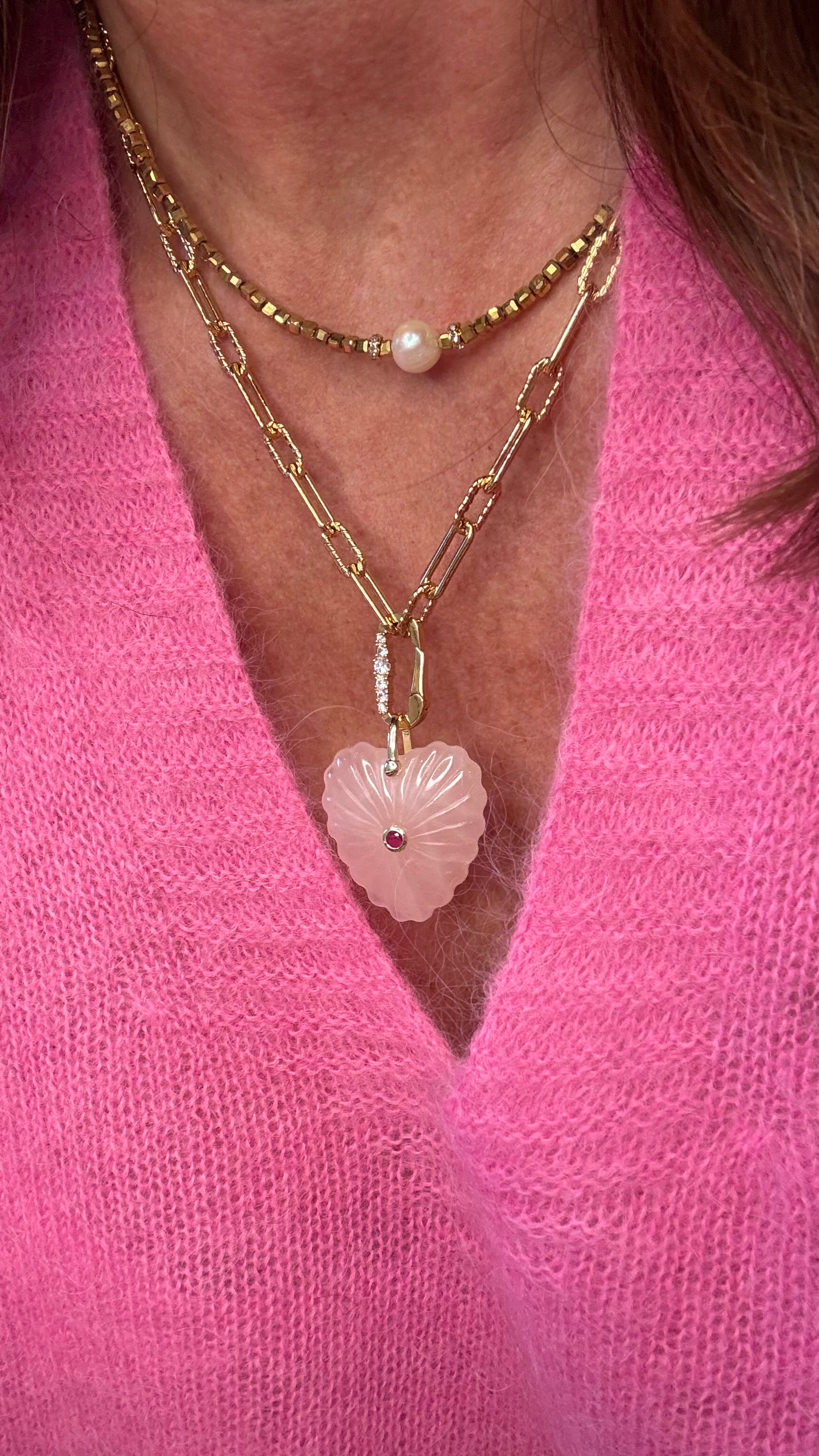 Collier chaîne Tally strass