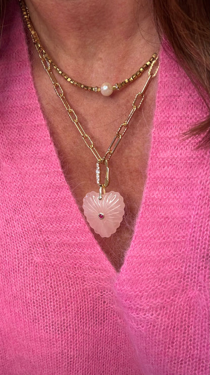 Collier chaîne Tally strass